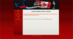 Desktop Screenshot of parapowerlifting.com